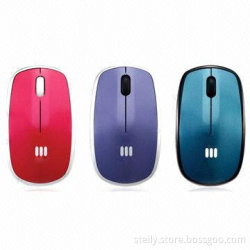 Colorful Mini Size 2.4GHz Wireless Optical Mouse, Left/Right Hand, 3D Optical, with 1000DPI
